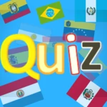 quiz de banderas del mundo. adivina el país. android application logo